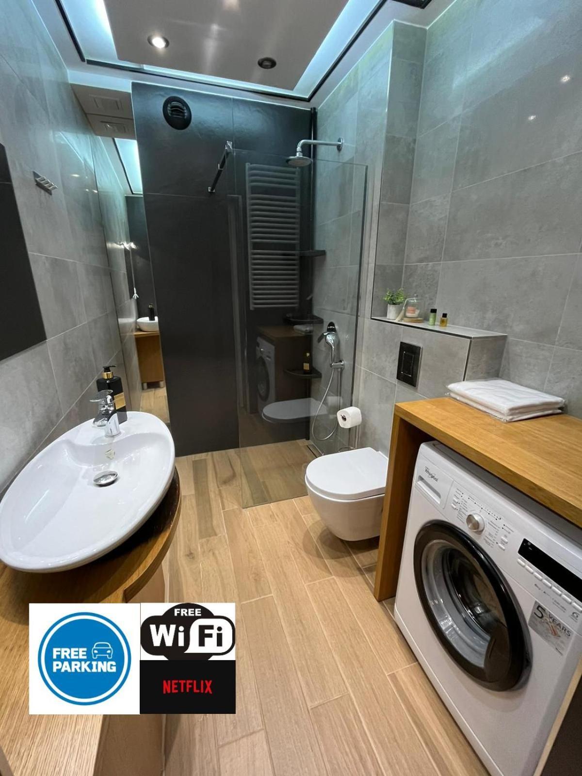 Bianco Apartament Reduta Park Free Parking Krakow Ngoại thất bức ảnh